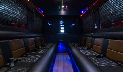 party bus limo rental